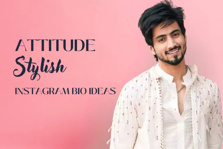 Attitude, Cool and Stylish Instagram Bio Ideas