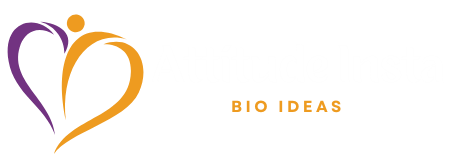 Attitude Insta Bio White Logo