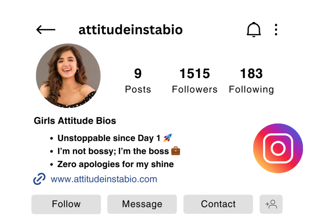 Bold Confident Instagram Bios for Girls