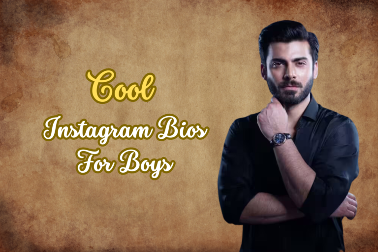 180 Best Cool and Stylish Instagram Bios for Boys