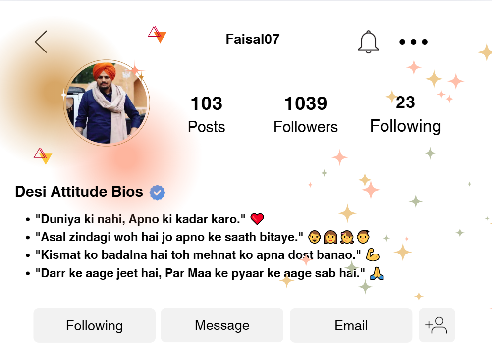 Famous Desi Quotes for Instagram Bio