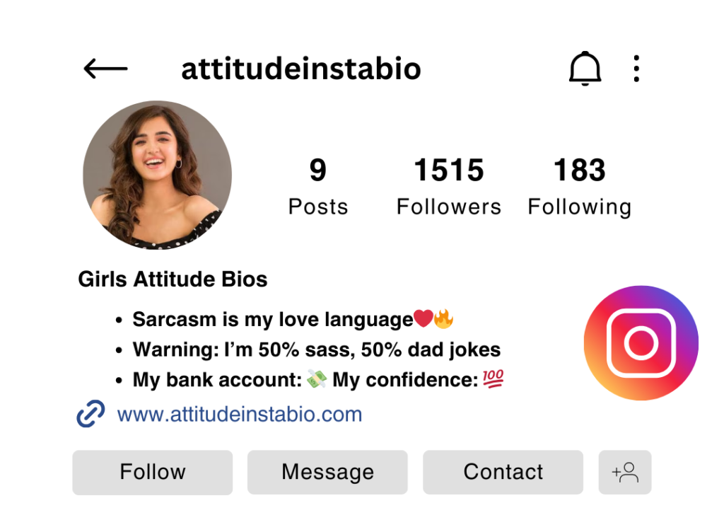 Funny Witty Instagram Bio Ideas for Girls